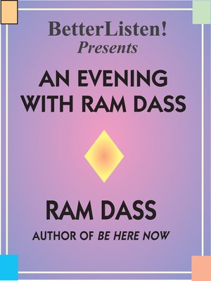 cover image of An Evening with Ram Dass